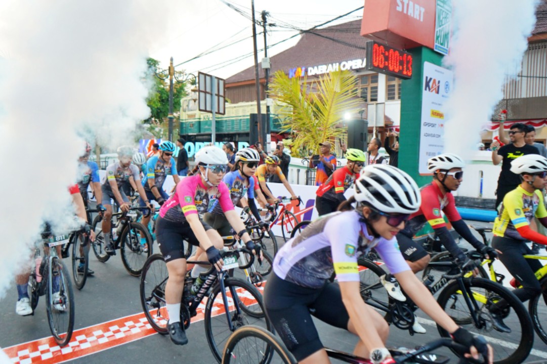 KAI Ngebel KOM 2026 Resmi Digelar, 500 Cyclist dari 7 Negara Ramaikan Madiun, Daop 7 Beri Diskon Tiket hingga 20 Persen