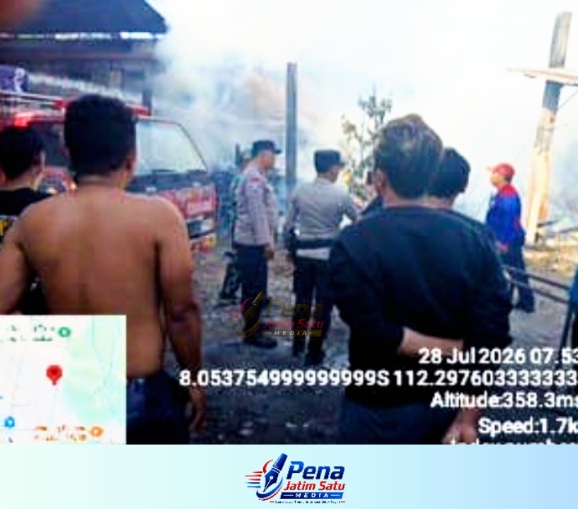 Diduga Korsleting Listrik, Ratusan Ekor Ayam Mati dalam Kebakaran Kandang di Gandusari Blitar