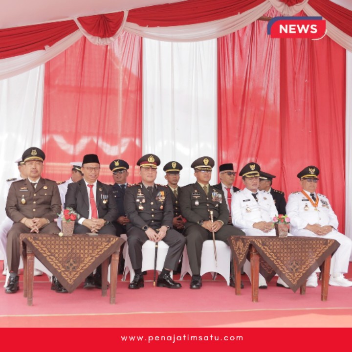 Upacara HUT ke-81 RI, Kapolres Blitar Ajak Masyarakat Perkuat Nasionalisme dan Jaga Kamtibmas