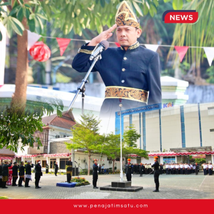 KAI Daop 7 Madiun Gelar Upacara HUT ke-81 RI, Teguhkan Semangat Melayani dan Mengabdi untuk Bangsa