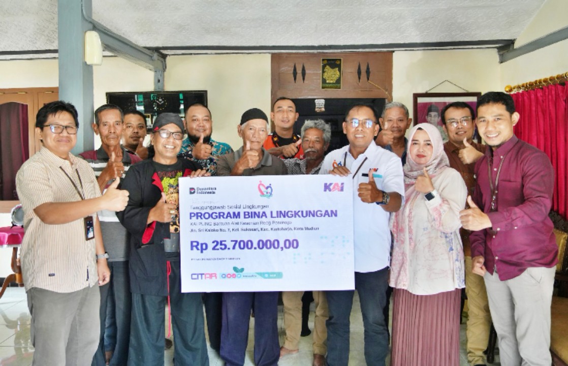 KAI Daop 7 Madiun Salurkan Bantuan TJSL Ratusan Juta, Dukung Pendidikan, Disabilitas, dan Pelestarian Budaya